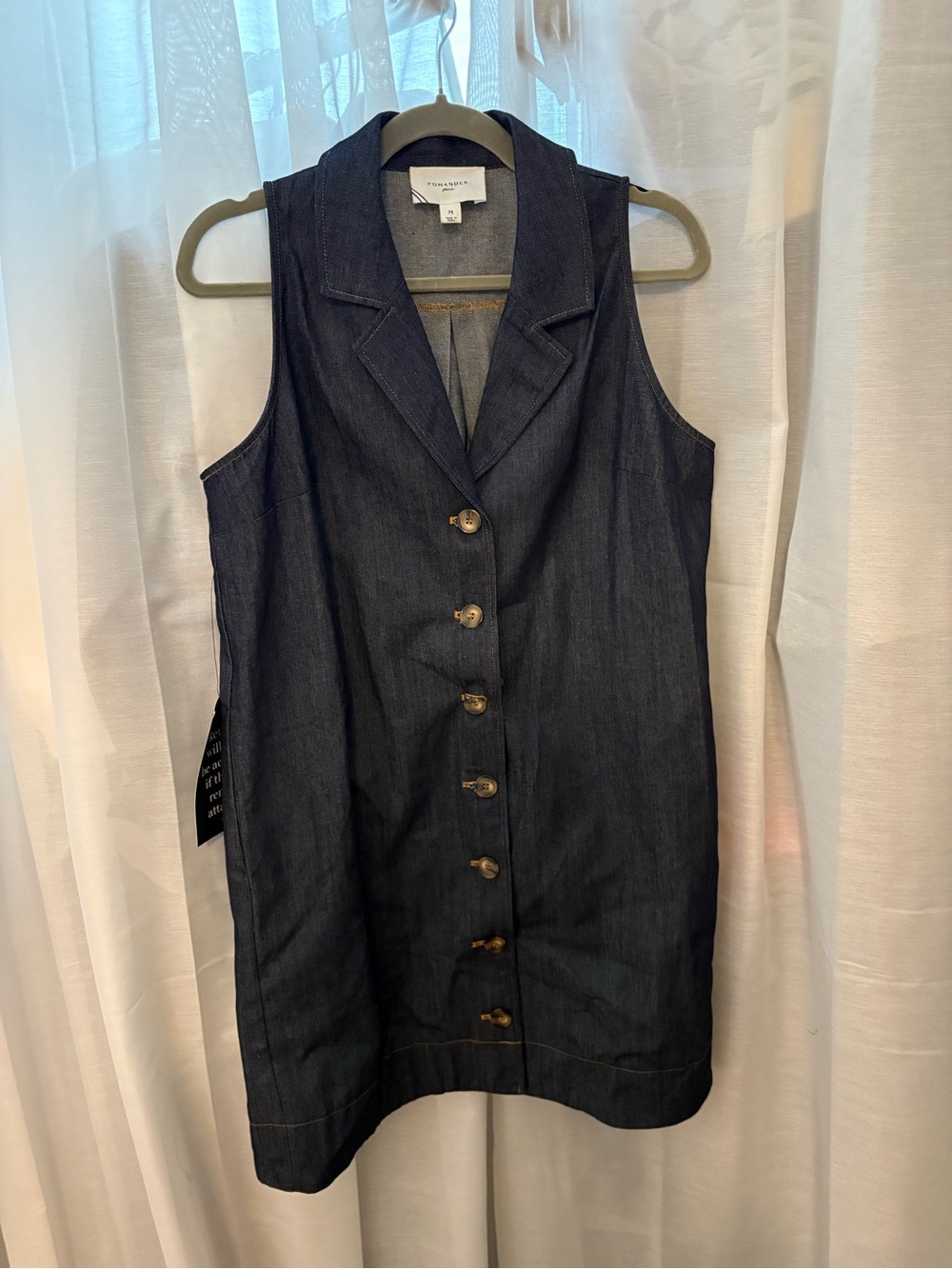 Pomander Place Indigo Denim Dress